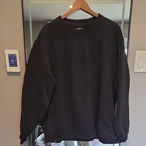 lululemon Men's  XXL Black Crewneck Sweater
